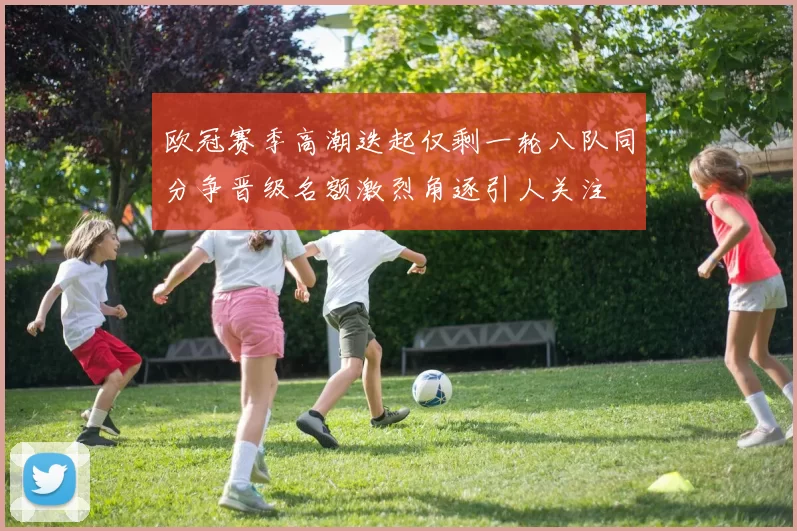 欧冠赛季高潮迭起仅剩一轮八队同分争晋级名额激烈角逐引人关注